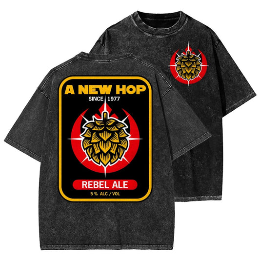 A New Starry Rebel Ale Washed T-shirt