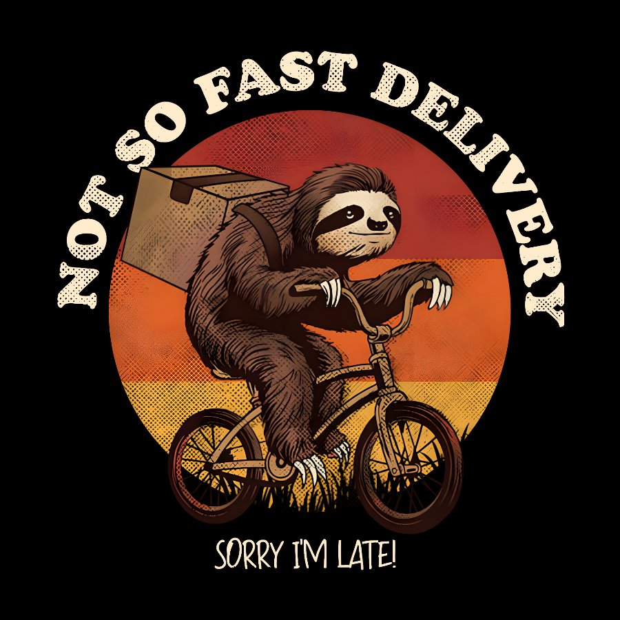 Not So Express Delivery Geek T-Shirt
