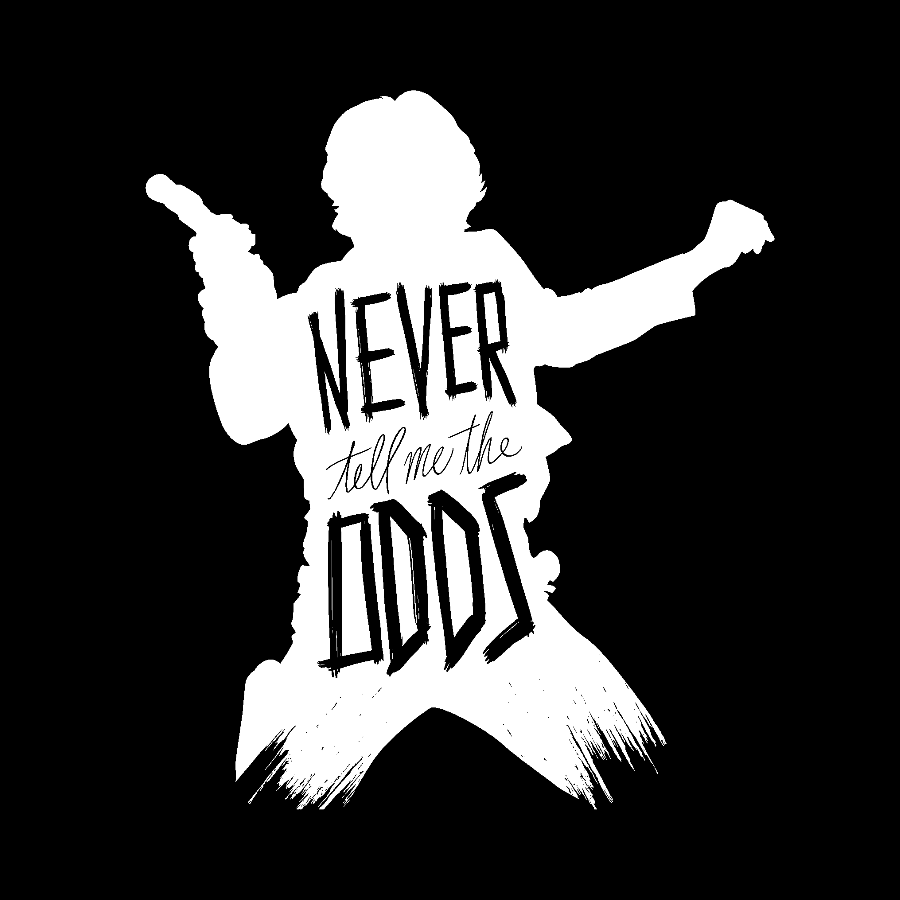 Never Tell Me The Odds Geek T-Shirt