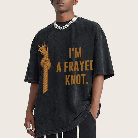 I'm A Frayed Knot Vintage Distressed T-shirt