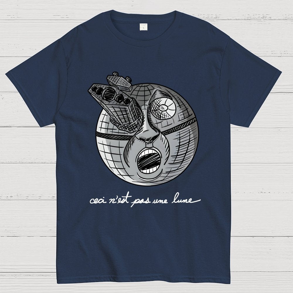 Ceci N’Est Pas Une Lune Geek T-Shirt
