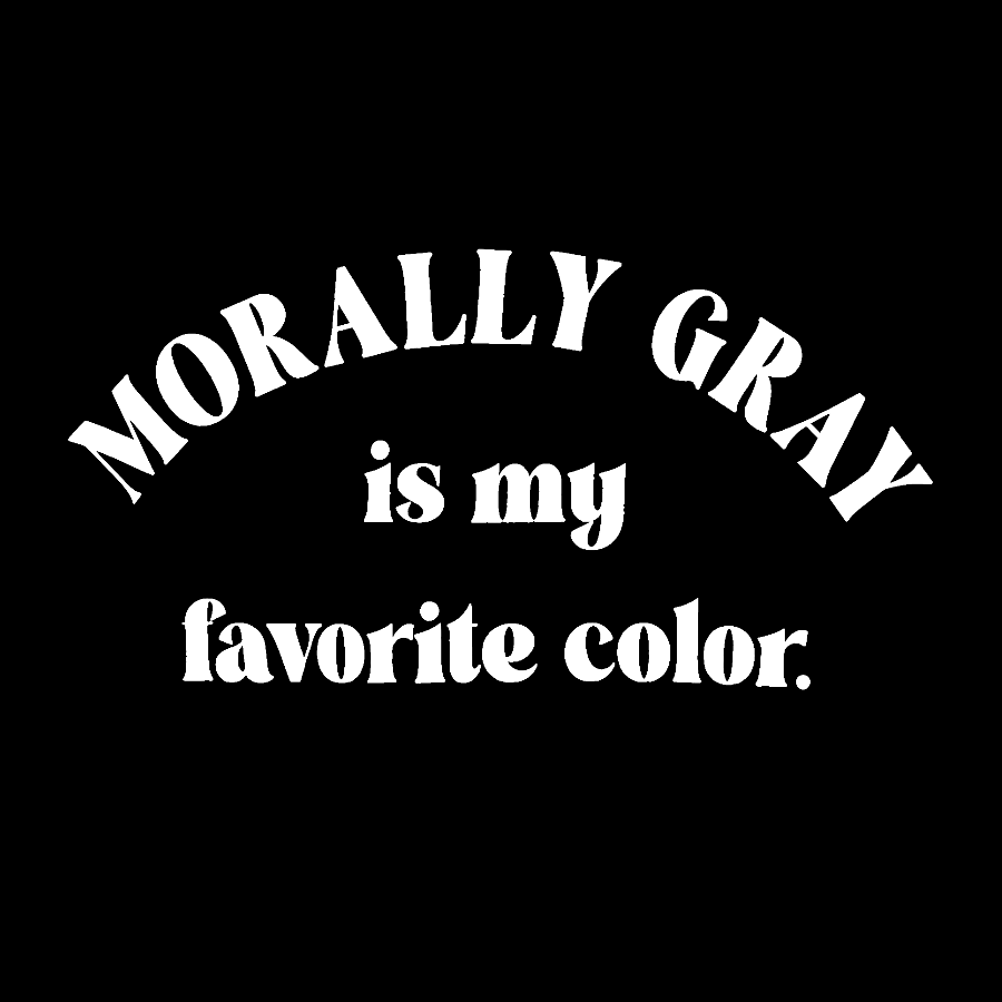 Morally Gray Classic Geek T-Shirt