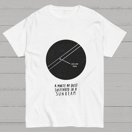 Pale Blue Dot Mote of Dust Space & Astronomy Geeky T-Shirt