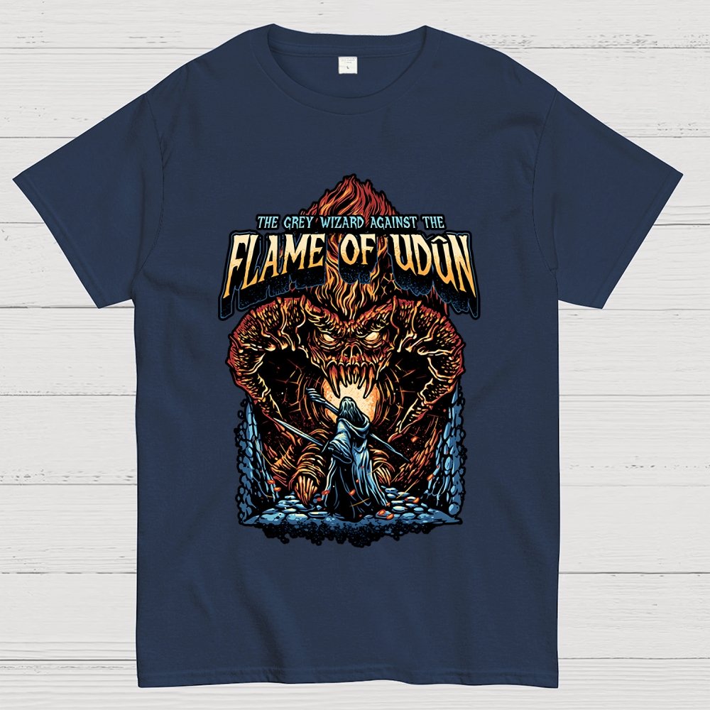 Wizard against the Flame Geek T-Shirt
