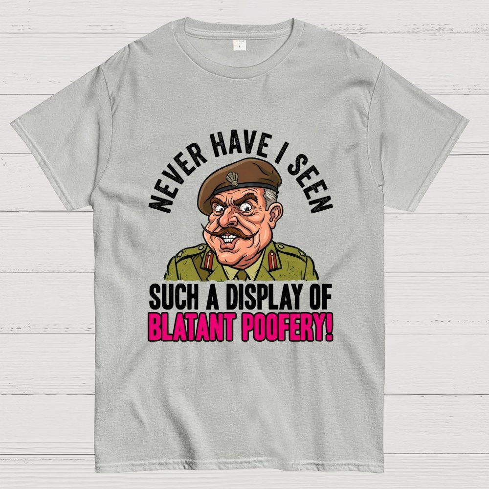 Never Have I Seen Such A Display Of Blatant Poofery! Art Print Geek T-Shirt