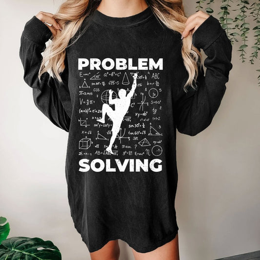 PROBLEM SOLVING Washed Long Sleeve Tee