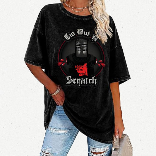Tis But A Scratch Vintage Distressed T-shirt