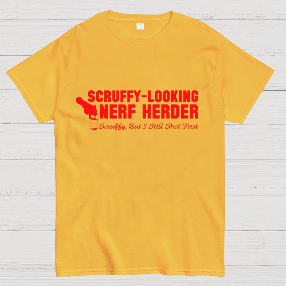 Scruffy Maverick Geek T-Shirt