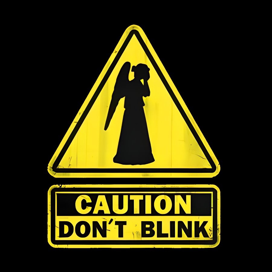 Warning Don’t Blink Geek T-Shirt