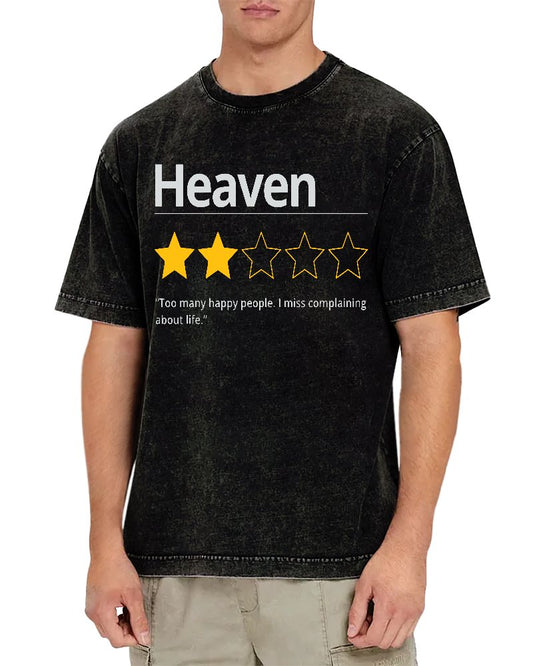 Honest Heaven Review Vintage Distressed T-shirt