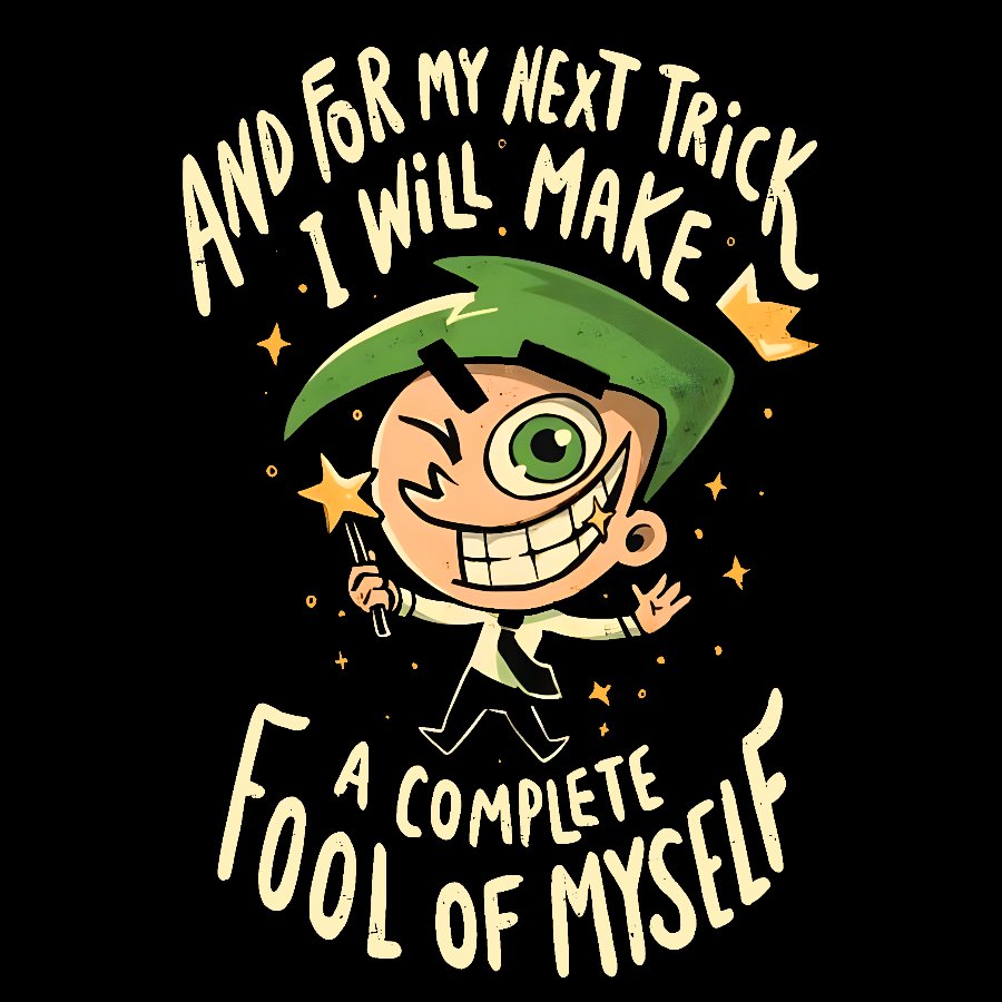 Fool of Myself Trick Geek T-Shirt