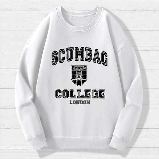Scumbag College Geek Cotton Sweatshirt 2511001404