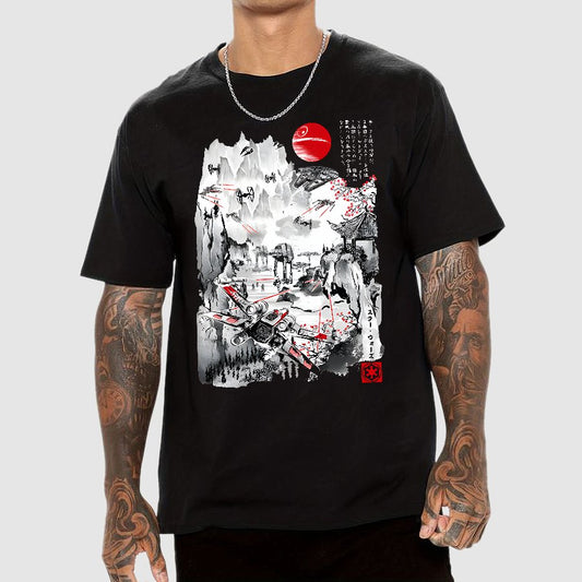 Last Battle of the Cosmic Conflict Geek T-Shirt