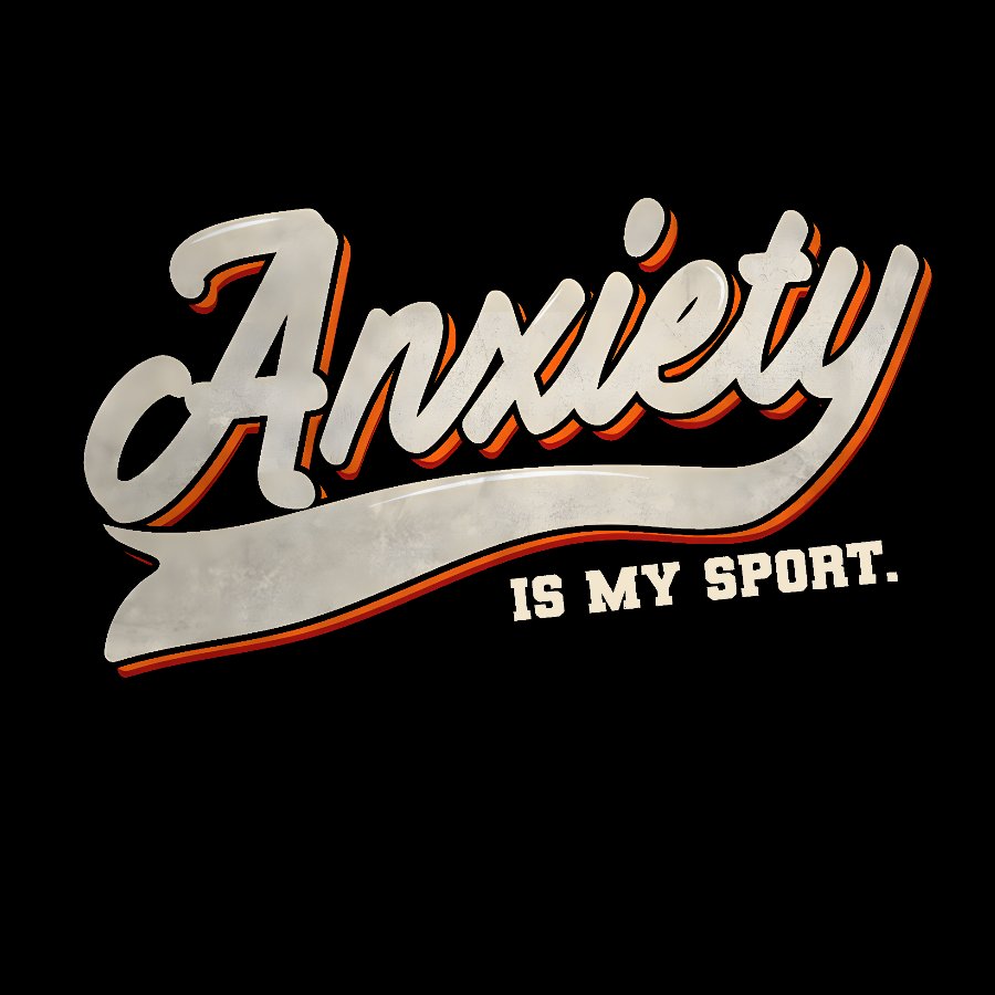 Anxiety Is My Sport Geek T-Shirt