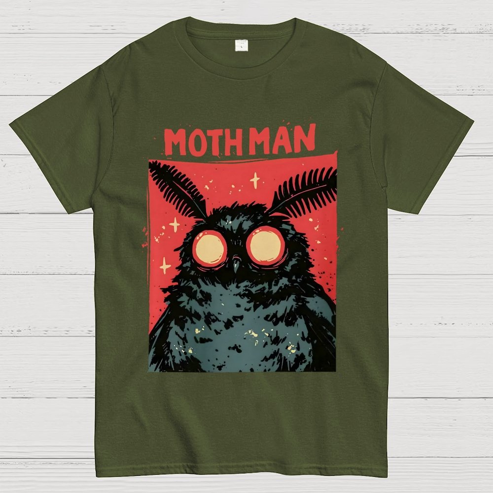 Cryptid Mothman Unisex Geek T-Shirt
