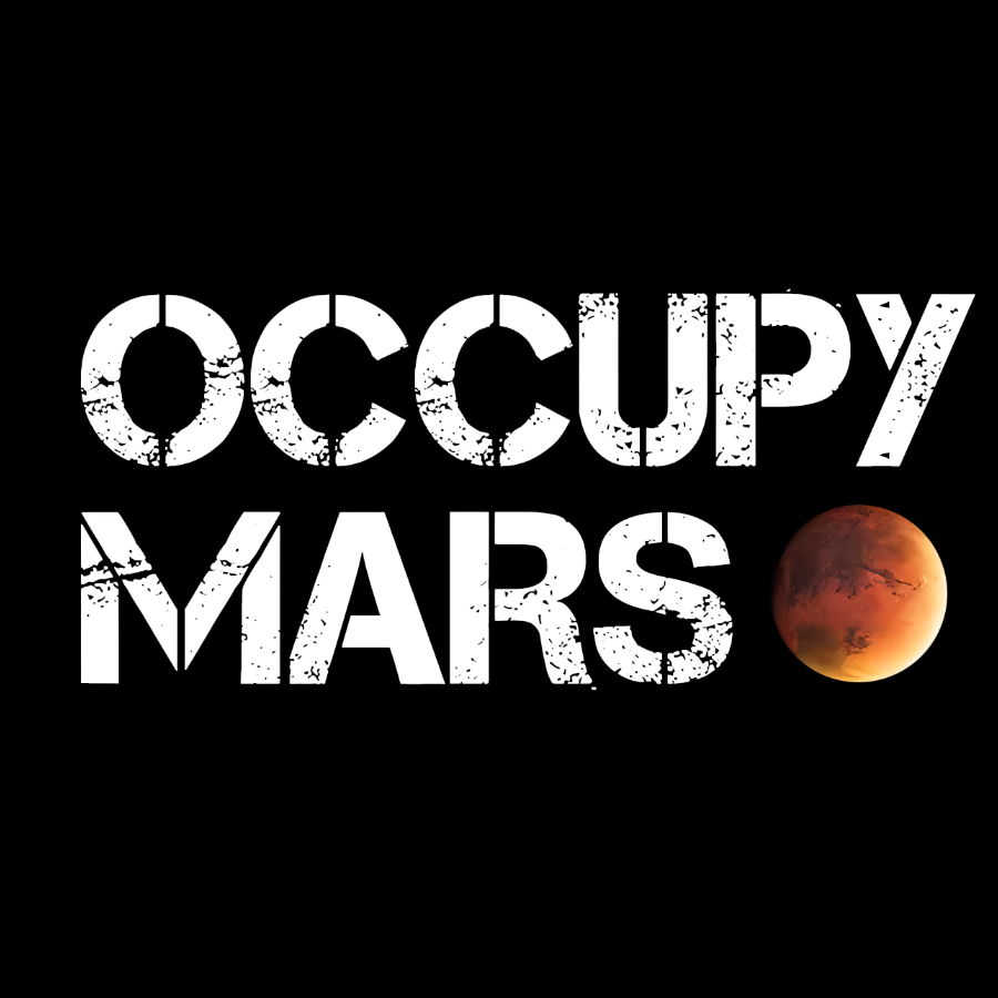 Occupy Mars Nerdy T-Shirt