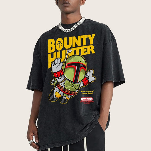 Super Hunter Vintage Distressed T-shirt