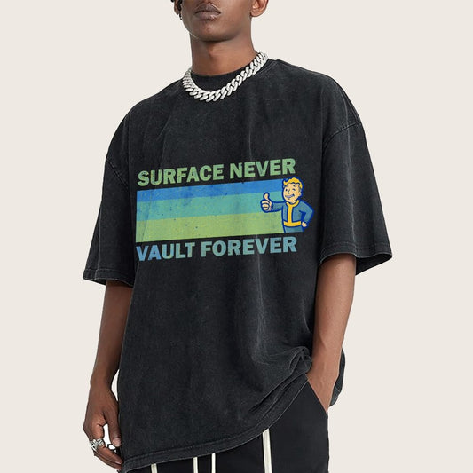 Vault Forever Vintage Distressed T-shirt