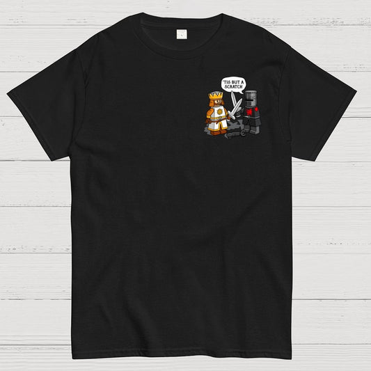 King Vs Knight Front And Back Printing Geek T-Shirt