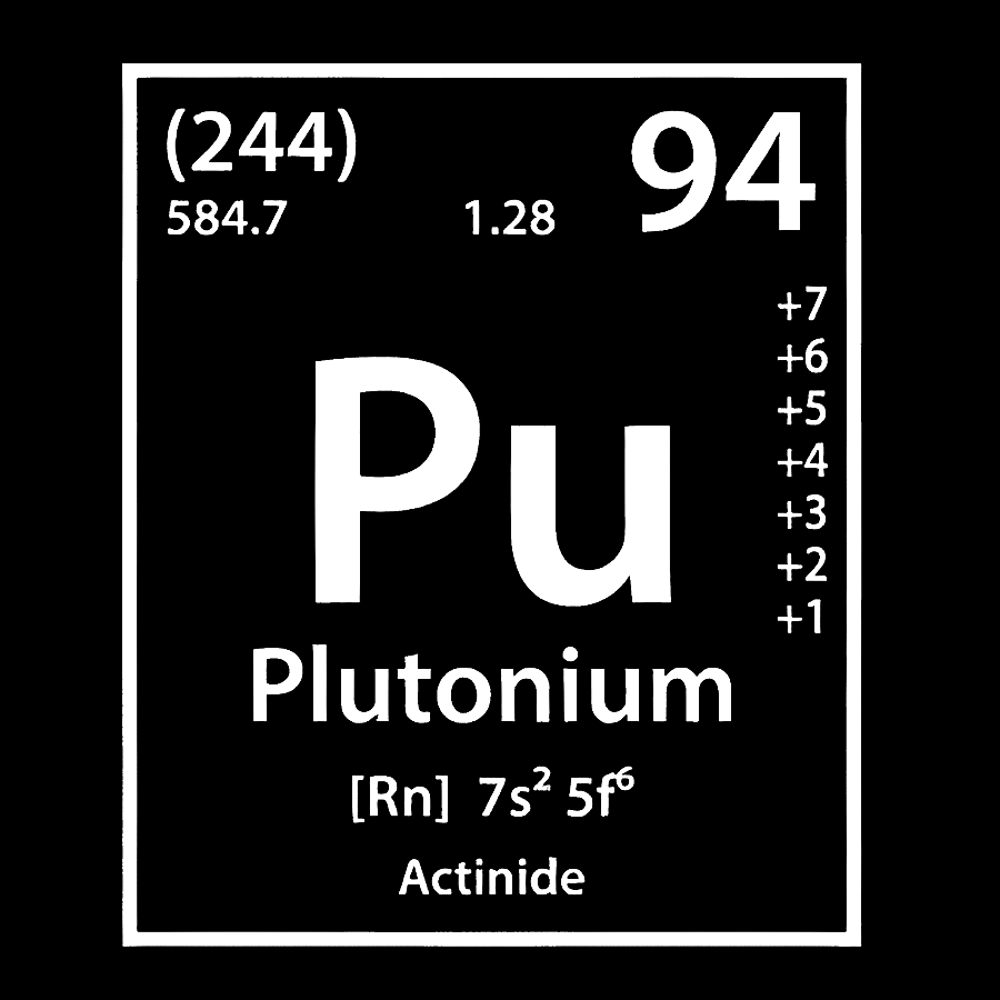 Plutonium Element Geek T-Shirt