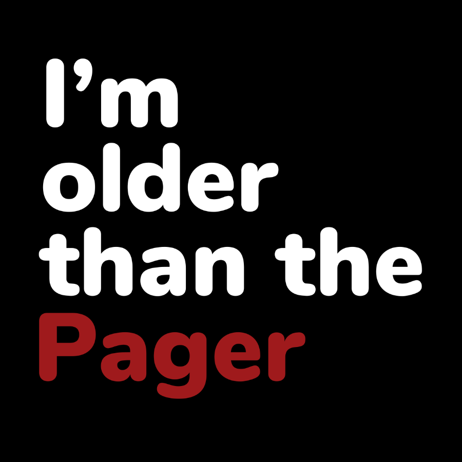I'm Older Than The Pager Geeky T-Shirt