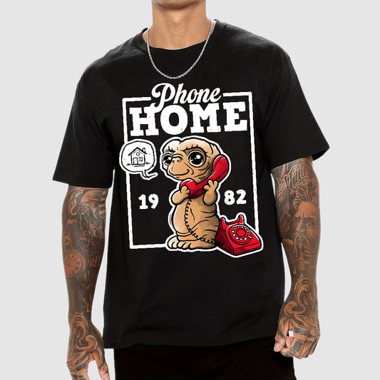 Cute Phone Home Geek T-Shirt