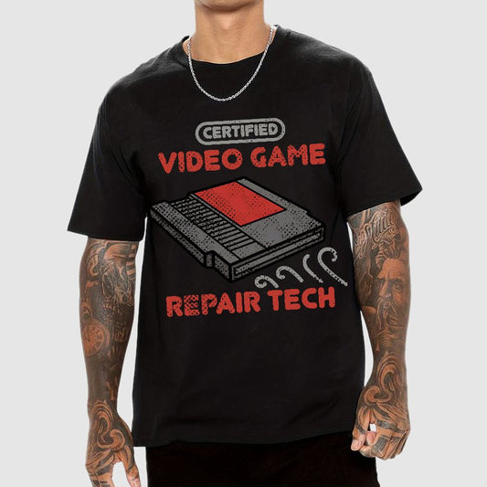 Video Game Repair Tech Geek T-Shirt