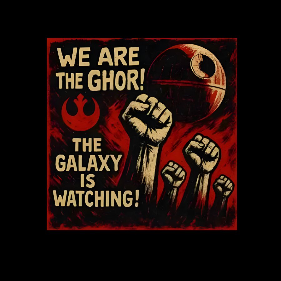 We Are The Ghor The Galaxy Is Watching Geek T-Shirt