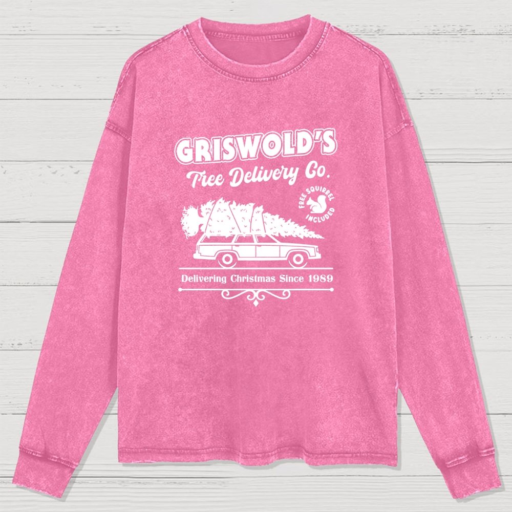Family's Tree Delivery Washed Long Sleeve Tee