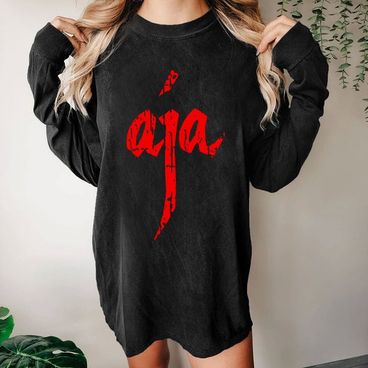 AJA Washed Long Sleeve Tee