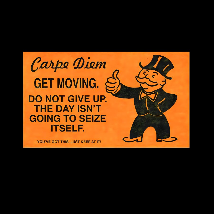 Carpe Diem Card Geek T-Shirt