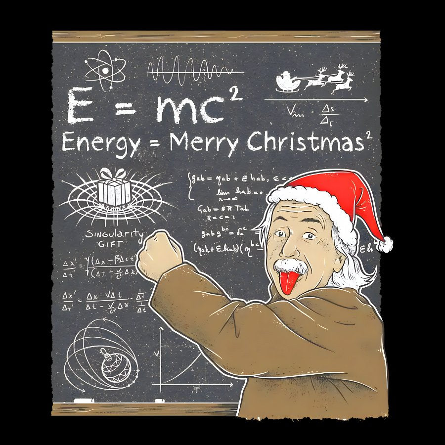 E = Merry Christmas² Geek T-Shirt