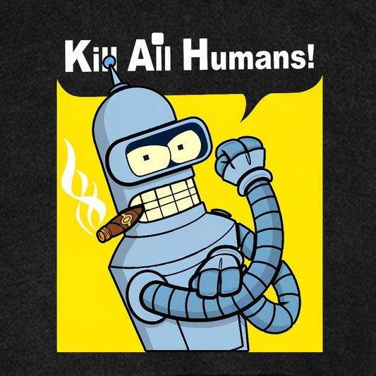 We Can Kill All Humans Vintage Distressed Hoodie