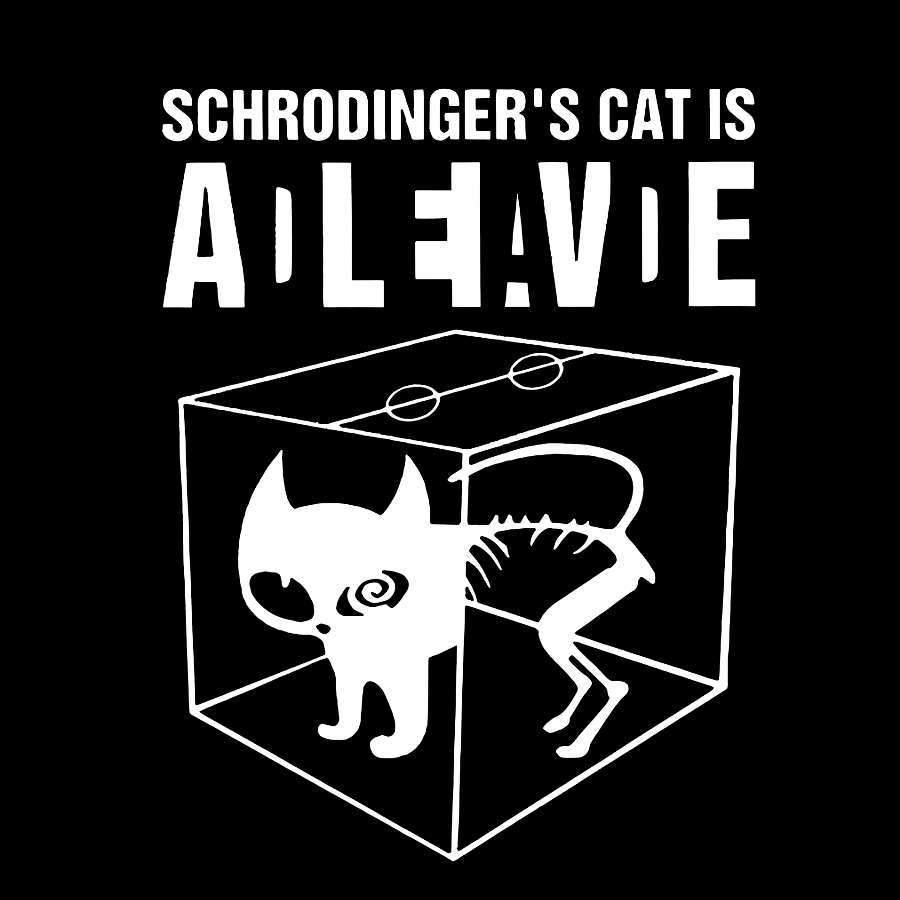 Schrodinger's Cat Geeky T-Shirt