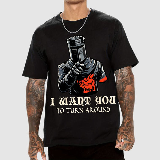 I Want You To Turn Around Geek T-Shirt