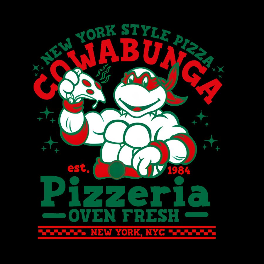 Cowabunga Eatery Geek T-Shirt