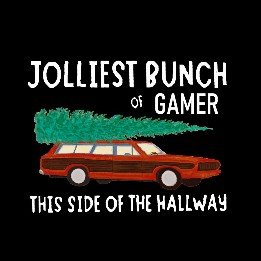 Jolliest Bunch Of Gamer This Side Of The Hallway T-Shirt