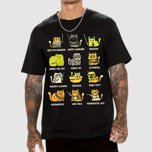 Cats of the Stars Geek T-Shirt