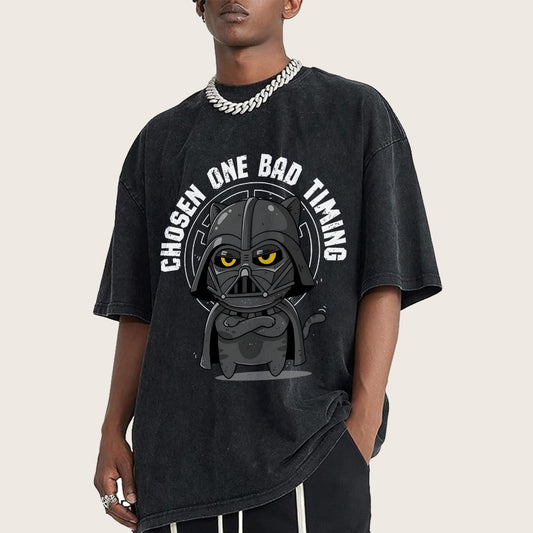 Chosen One Bad Timing Vintage Distressed T-shirt