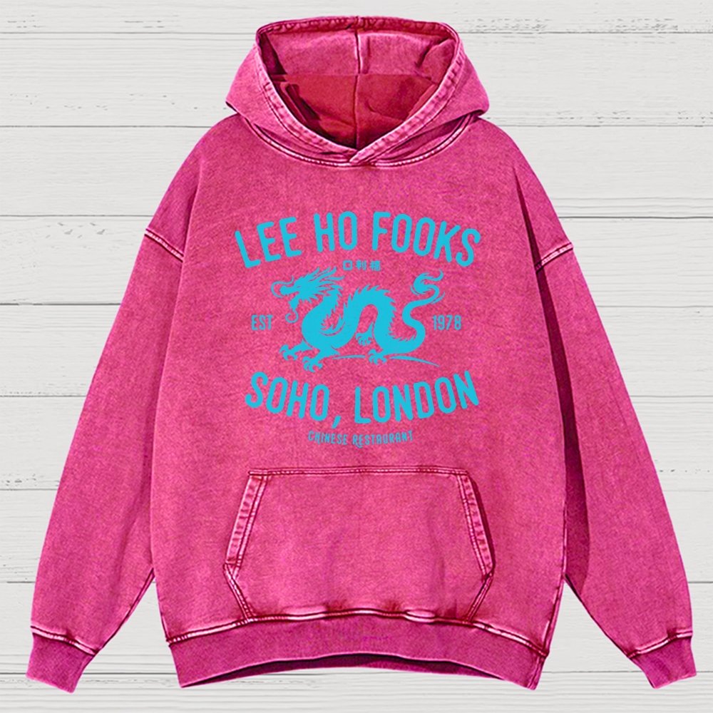Lee Ho Fooks Vintage Distressed Hoodie