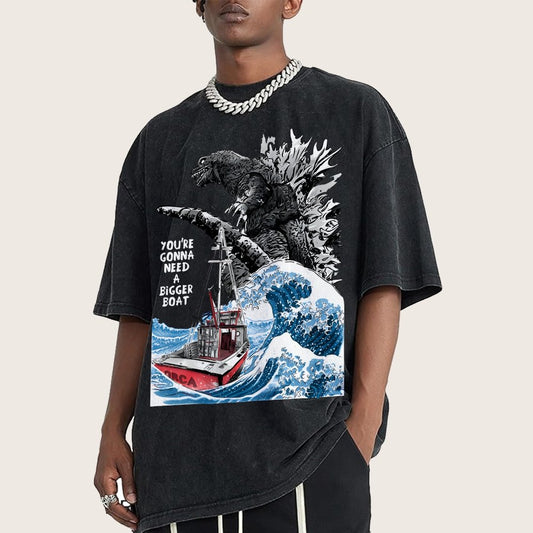 You need a bigger boat Funny Vintage Distressed T-shirt
