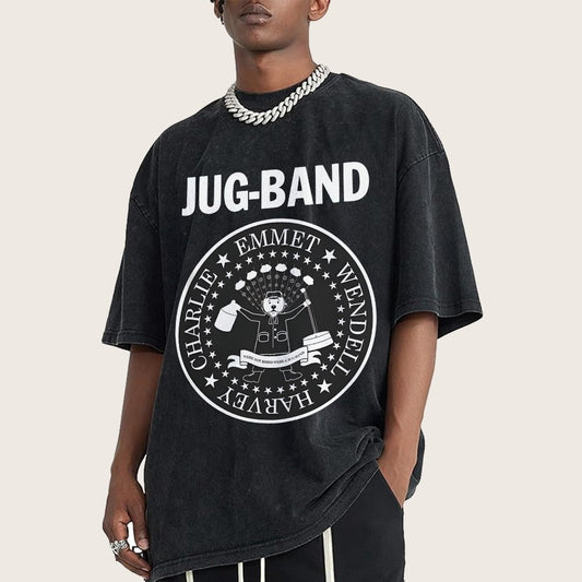 Jug Band Vintage Distressed T-shirt
