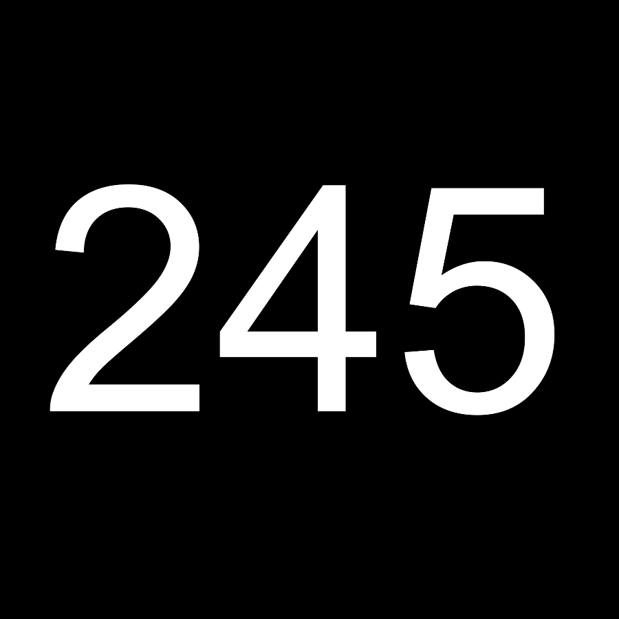 Number 245 Game Movie Geek T-Shirt