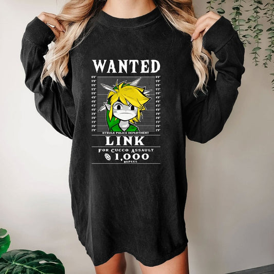 I Am A Gamer Washed Long Sleeve Tee