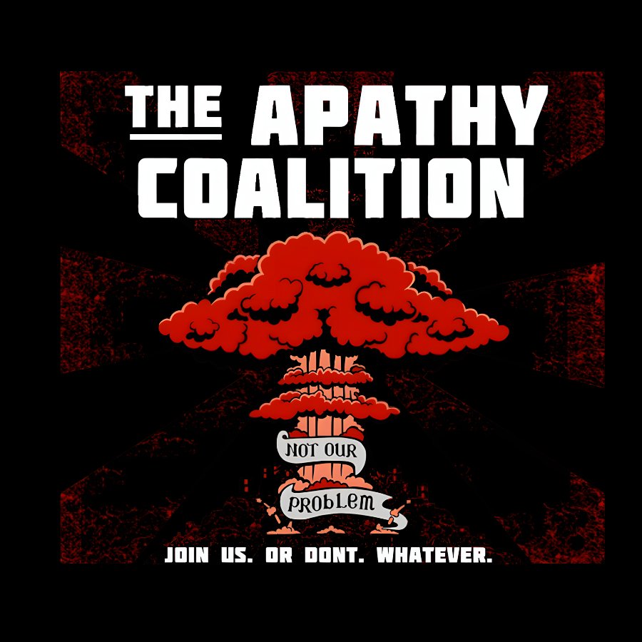 The Apathy Coalition Geek T-Shirt
