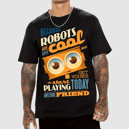 Robots Are Cool Geek T-Shirt