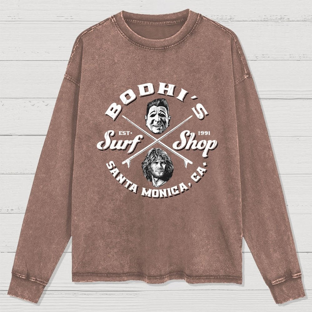 Bodhi's Surf Shop Washed Long Sleeve Tee