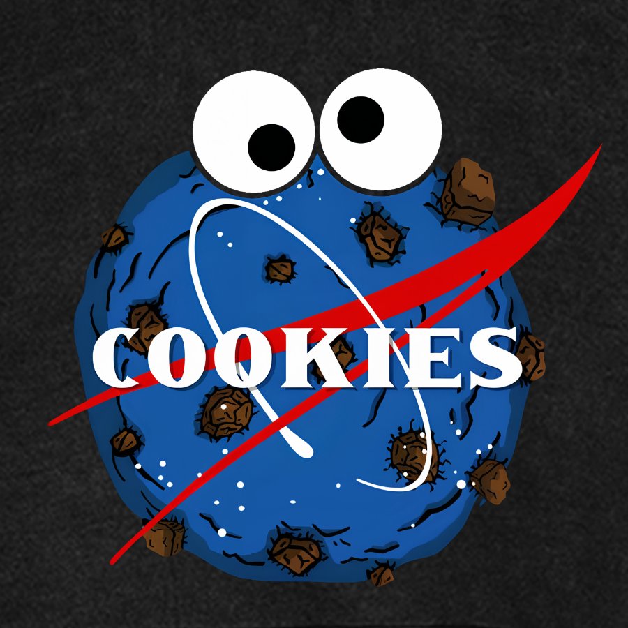 Space Cookies Vintage Distressed Hoodie