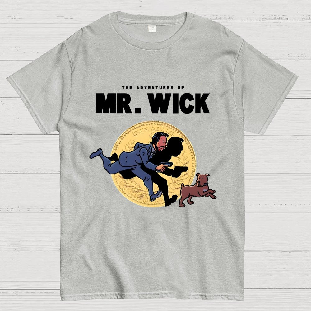 The Adventures of Mr. Wick Geek T-Shirt