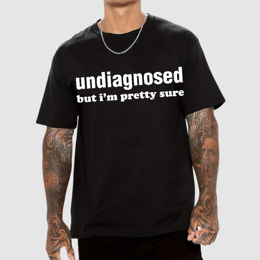 Undiagnosed but I'm Pretty Sure Autism Meme Geek T-Shirt